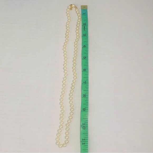 vintage marvella faux pearl necklace 11” - Picture 5 of 6